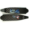 C4 Blue Flap Hypertech Fin Blades