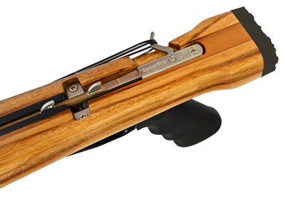 SpearPro Teak Euro Speargun - Enclosed Track