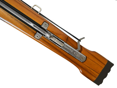 SpearPro Teak Euro Speargun - Enclosed Track