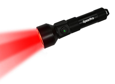 SpearPro Red Beam Dive Light