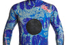 Sea Sniper 3mm Wetsuit - Blue Camo - ALL SALES ARE FINAL NO RETURNS EXCEPTED