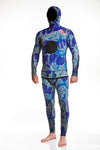 Sea Sniper 3mm Wetsuit - Blue Camo - ALL SALES ARE FINAL NO RETURNS EXCEPTED