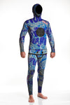 Sea Sniper 3mm Wetsuit - Blue Camo - ALL SALES ARE FINAL NO RETURNS EXCEPTED