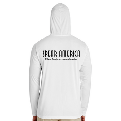 Spear America UV tech long sleeve Hooded shirt